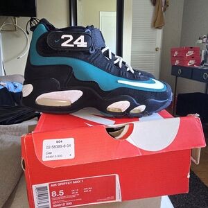 Nike Air Griffey Max 1 Sneakers - Teal and Black